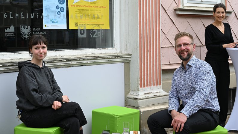 Auf dem Bild ist das Team Citymanagement zu sehen. 