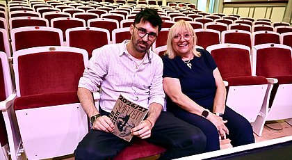 Valerian Glonti und Martina Lang